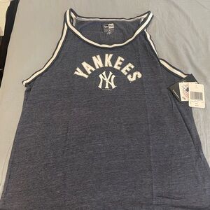 Yankees New Era Tank Top with White Trim